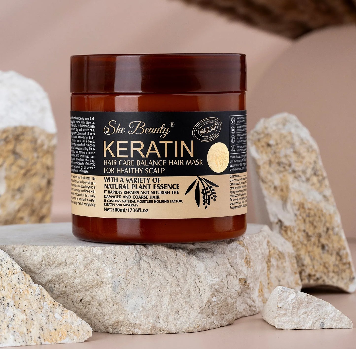 Keratin Hair Mask 500ml